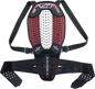 ALPINESTARS Nucleon Plasma Back Protector - Black/White/Red - Large 6504325-123-L