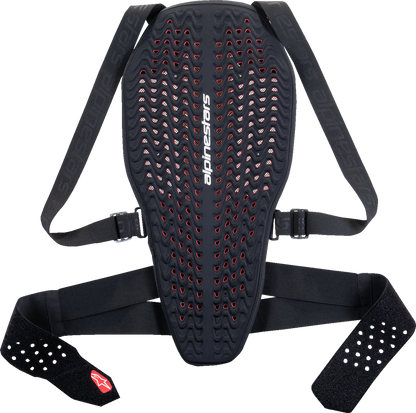ALPINESTARS Nucleon Plasma Back Protector - Black/White/Red - Large 6504325-123-L