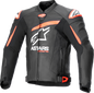 ALPINESTARS GP Plus R v4 Airflow Leather Jacket - Black/Red Fluo/White - US 44 / EU 54 3100624-1321-54