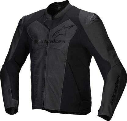 ALPINESTARS Faster v3 Airflow Leather Jacket - Black/Black - US 44 / EU 54 3103625-1100-54
