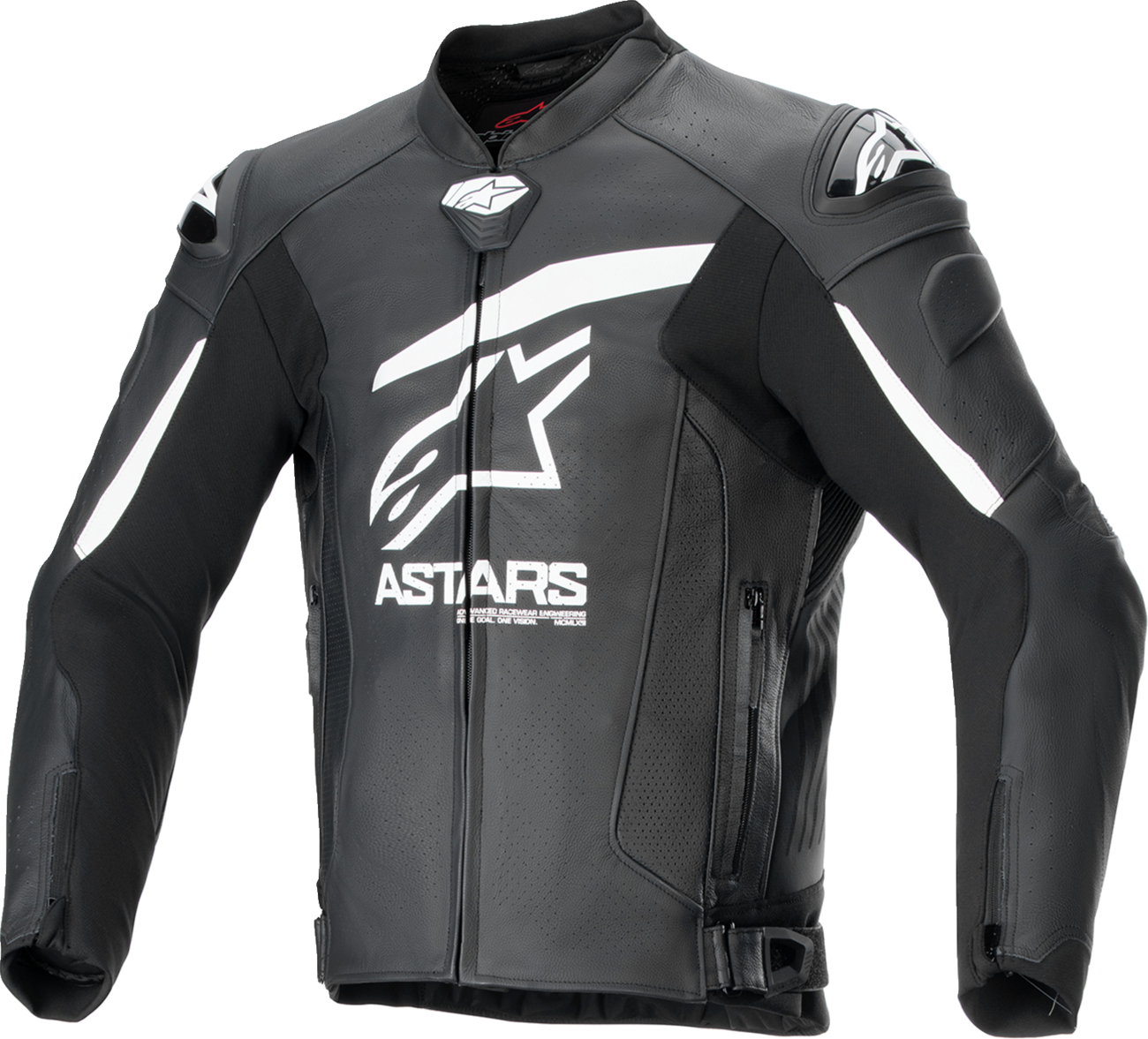 ALPINESTARS GP Plus R v4 Airflow Leather Jacket - Black/White - US 48 / EU 58 3100624-12-58