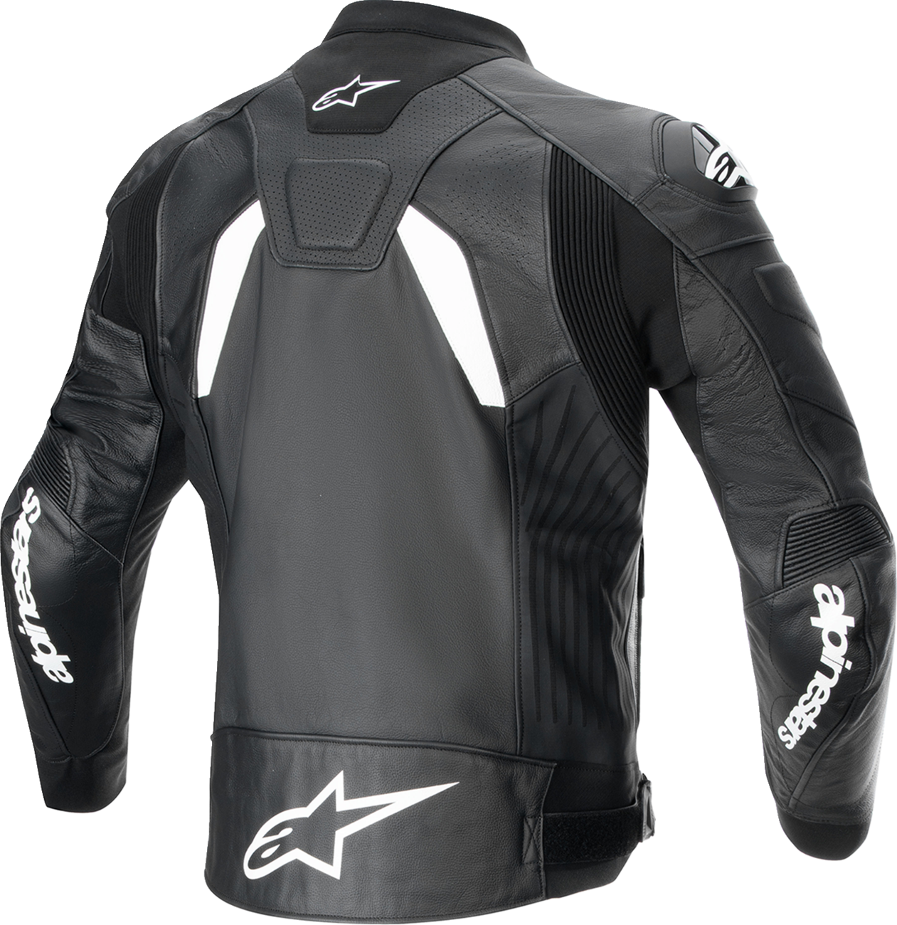 ALPINESTARS GP Plus R v4 Airflow Leather Jacket - Black/White - US 48 / EU 58 3100624-12-58