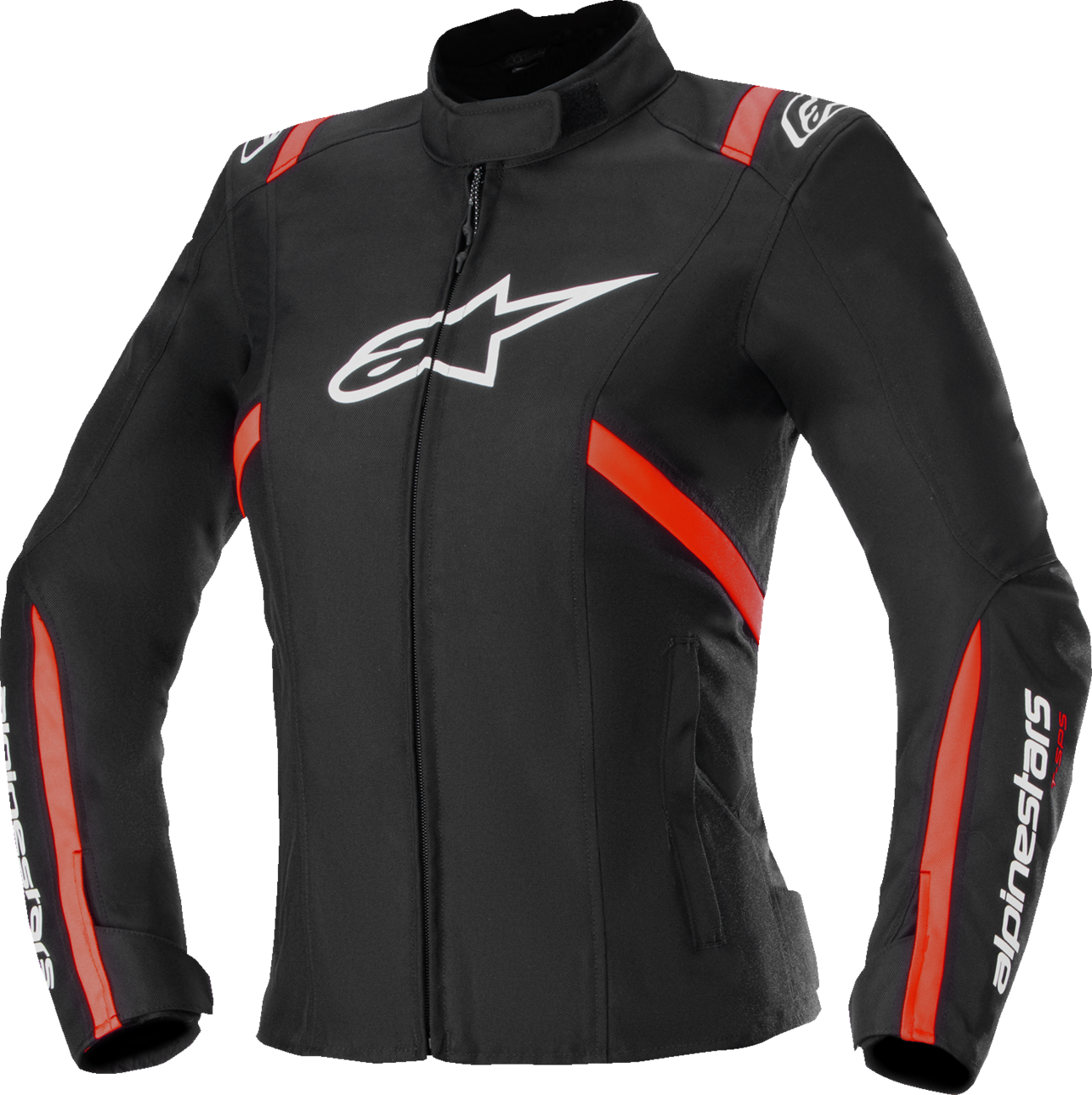 ALPINESTARS Stella T-SPS v2 WP Jacket - Black/White/Red Fluo - Large 3210225-1231-L