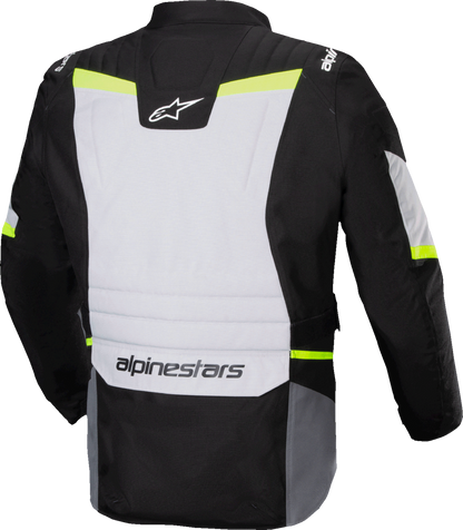ALPINESTARS ST-1 WP Jacket - Ice Gray/Black/Yellow Fluo - 3XL 3200625-9145-3XL