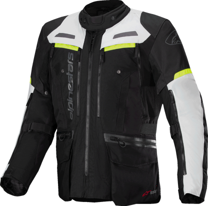 ALPINESTARS Bogota Pro Drystar® Jacket - Dark Black/Ice Gray/Yellow Fluo - 2XL 3207023-1381-XXL