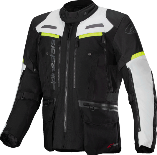ALPINESTARS Bogota Pro Drystar® Jacket - Dark Black/Ice Gray/Yellow Fluo - 2XL 3207023-1381-XXL