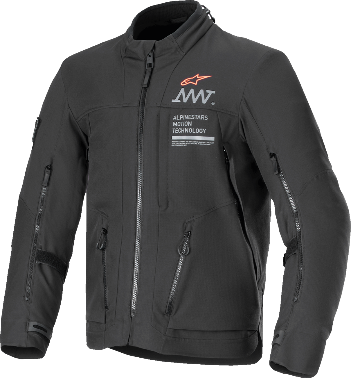 ALPINESTARS AMT-8 Stretch Drystar® XF Jacket - Black - Small 3200425-10-S