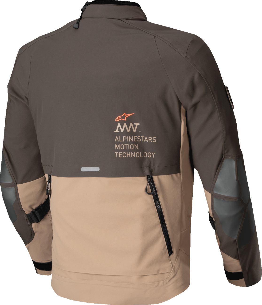 ALPINESTARS AMT-8 Stretch Drystar® XF Jacket - Dark Brown/Dark Khaki - Medium 3200425-8018-M
