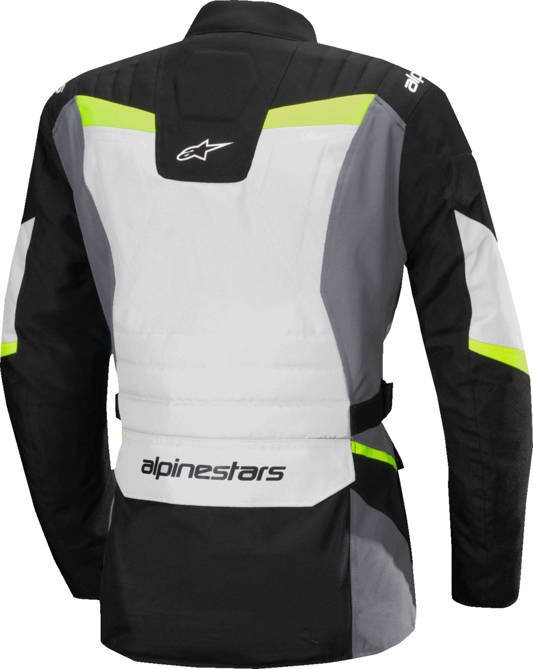 ALPINESTARS Stella ST-1 Waterproof Jacket - Ice Gray/Black/Yellow Fluo - 2XL 3210325-9145-2X