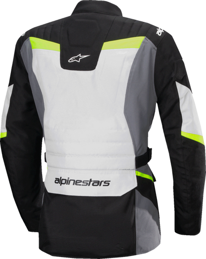 ALPINESTARS Stella ST-1 Waterproof Jacket - Ice Gray/Black/Yellow Fluo - 2XL 3210325-9145-2X