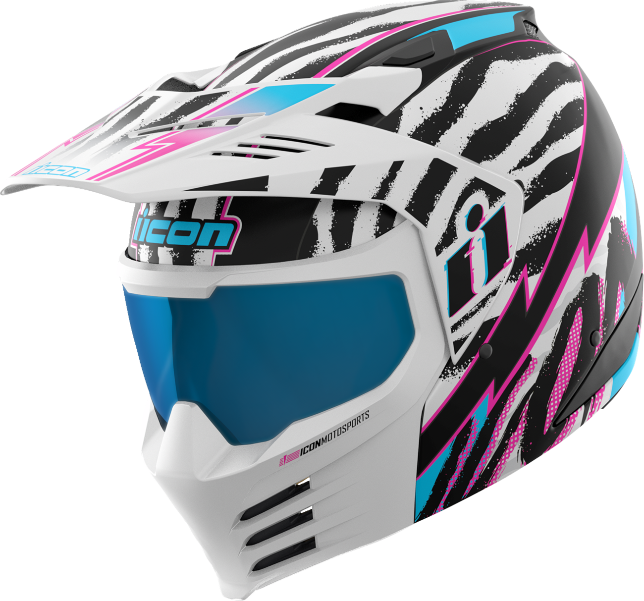 ICON Elsinore™ Helmet - Rad Dawn - White - 3XL 0104-3344