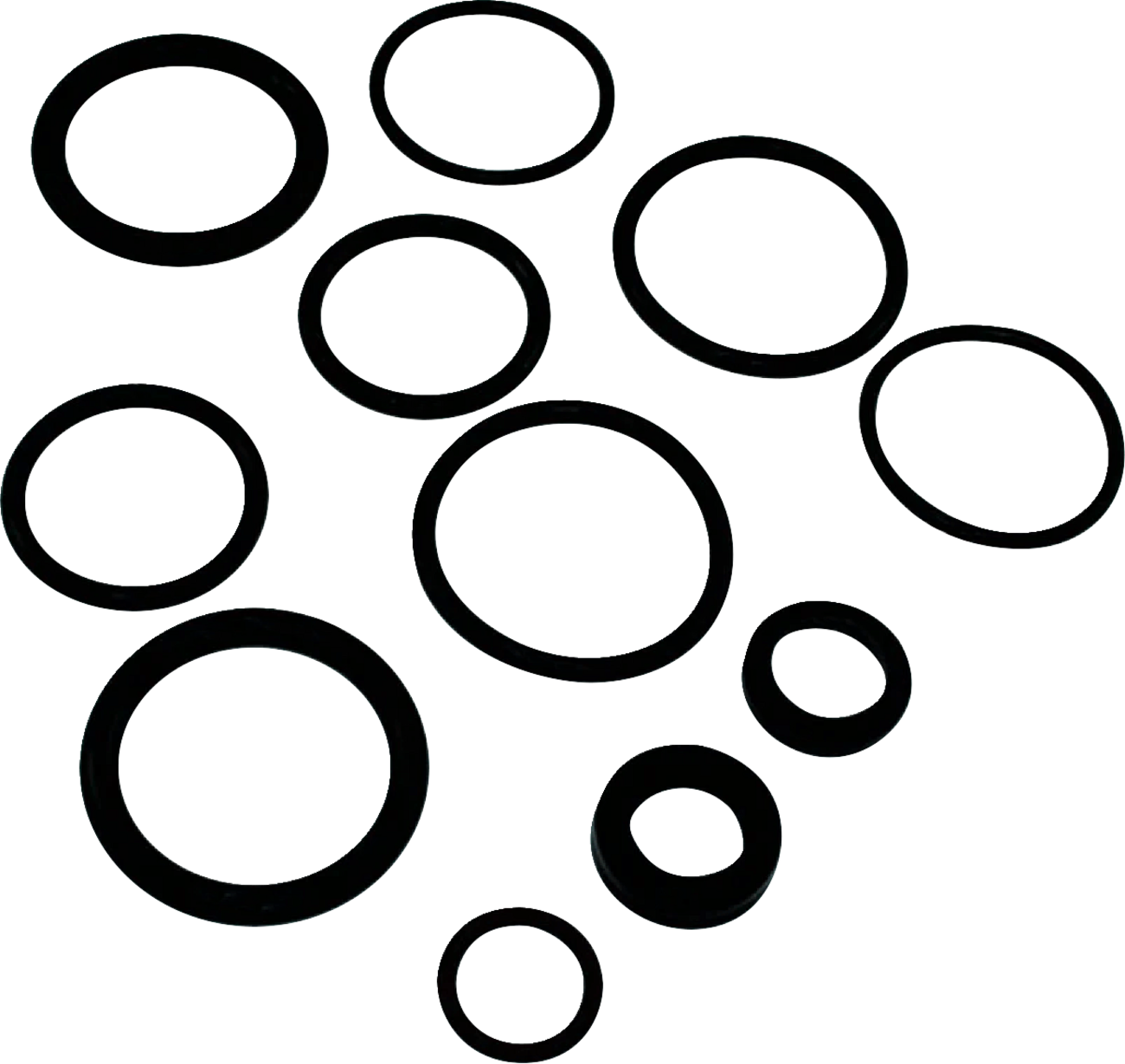 HYGEAR SUSPENSION Shock Service Kit for 0.625-inch Shaft - Part No. 29-09-010-R