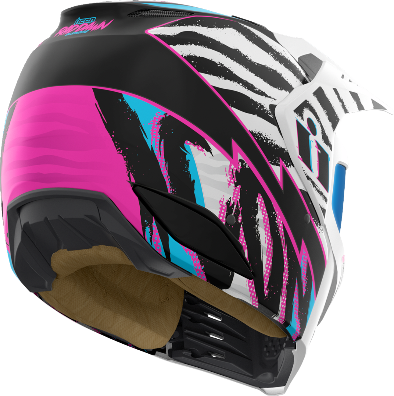 ICON Elsinore™ Helmet - Rad Dawn - White - Large 0104-3341