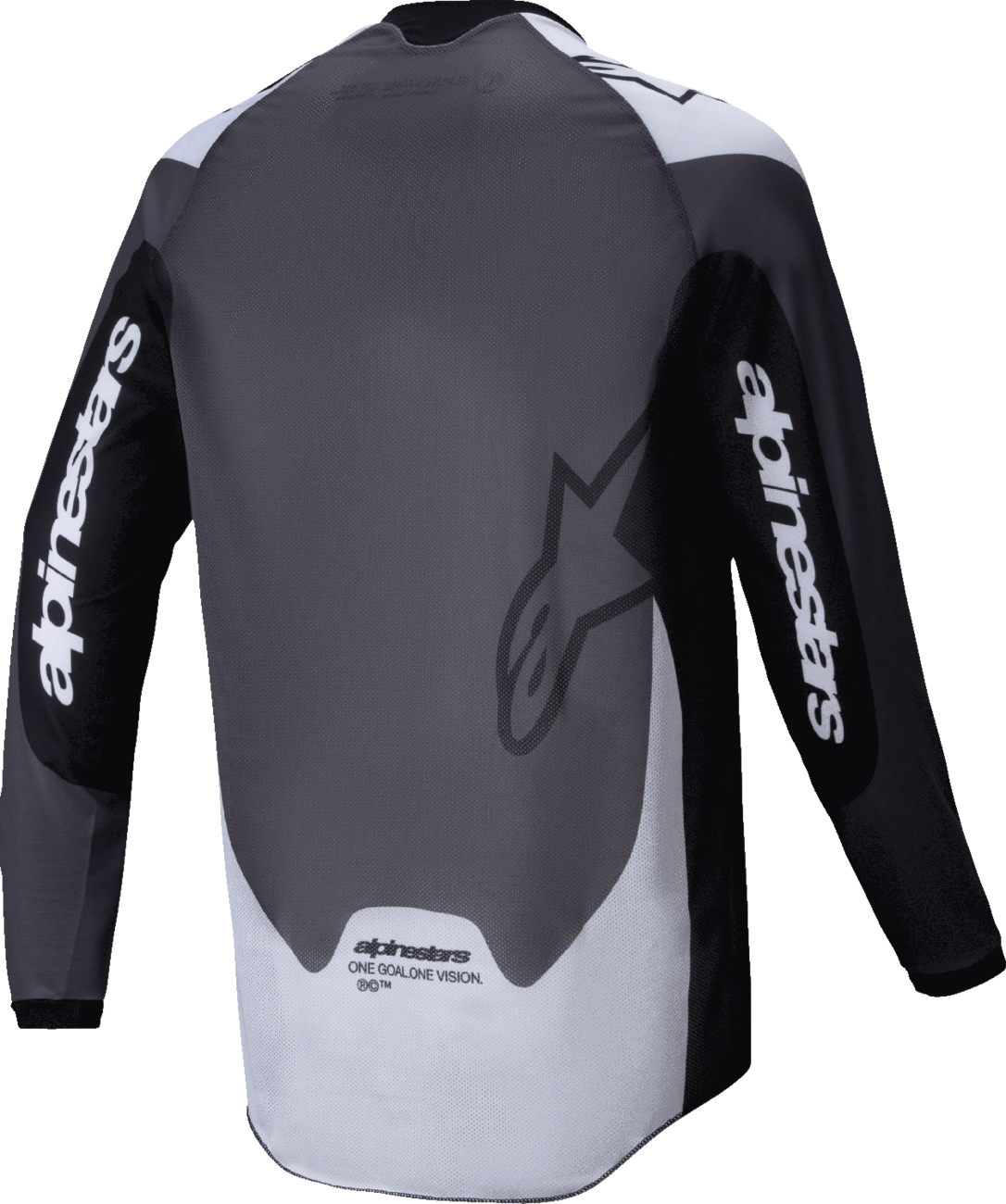 ALPINESTARS Pro-Dura Long-Sleeve Jersey - Black/Magnet White - Large 3760125-1417-L
