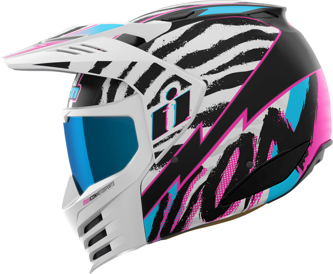 ICON Elsinore™ Helmet - Rad Dawn - White - 3XL 0104-3344