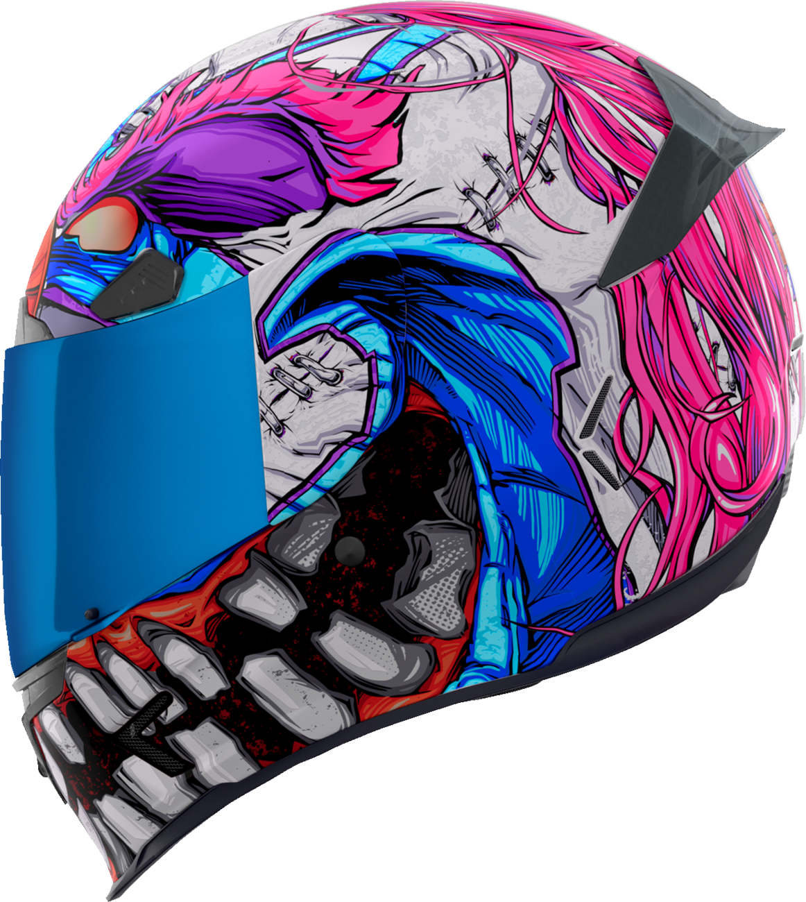 ICON Airframe Pro™ Helmet - Krazy Klown 2 - Pink - XS 0101-17674