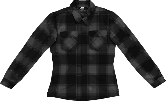 ICON Women's Fallblock CX Flannel™ Jacket - Black - Large 2822-1672