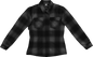 ICON Women's Fallblock CX Flannel™ Jacket - Black - Large 2822-1672