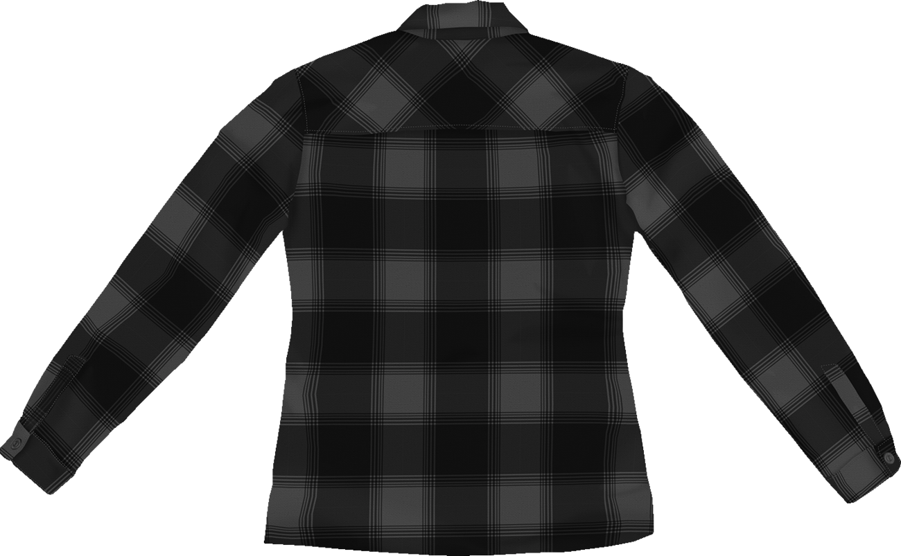 ICON Women's Fallblock CX Flannel™ Jacket - Black - Medium 2822-1671