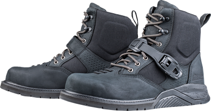 ICON Superduty6 Safety Toe Boots - Black - US 8.5 3403-1378