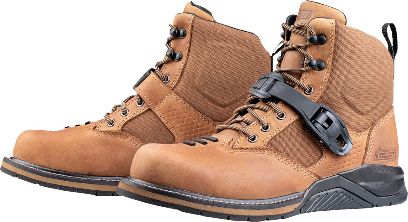 ICON Superduty6 Safety Toe Boots - Brown - US 8 3403-1389
