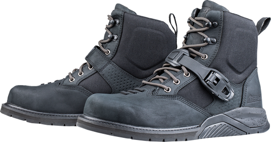 ICON Superduty6 Safety Toe Boots - Black - US 12 3403-1385