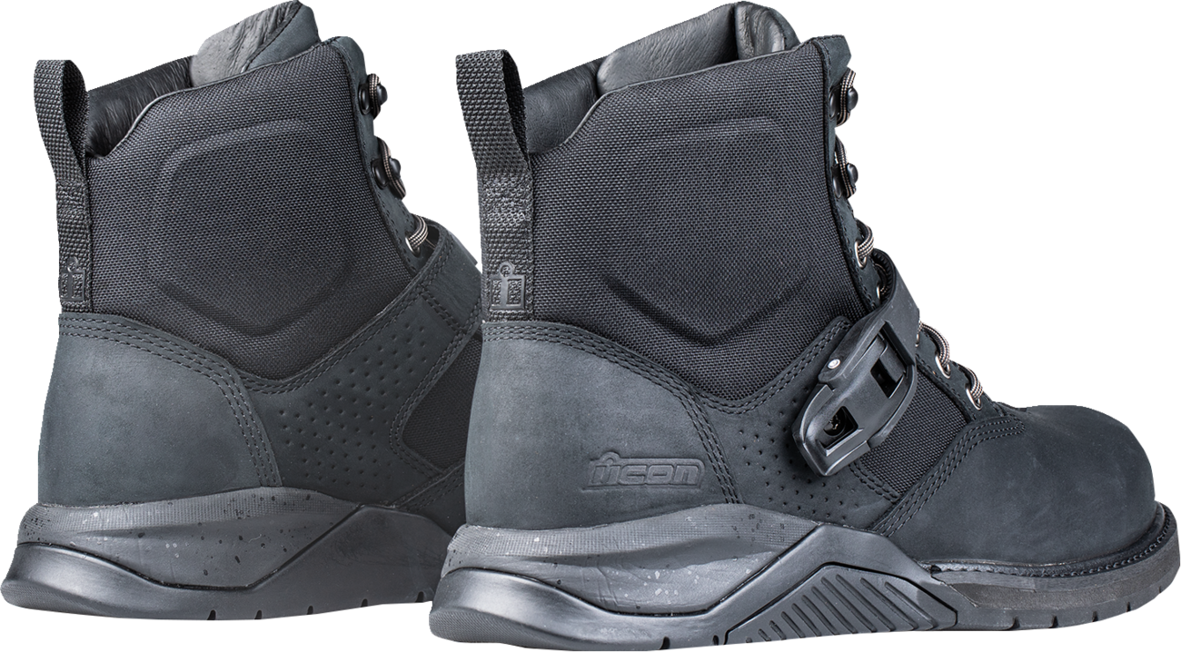 ICON Superduty6 Safety Toe Boots - Black - US 7 3403-1376