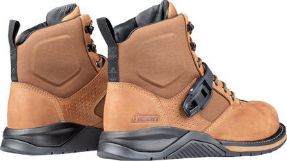 ICON Superduty6 Safety Toe Boots - Brown - US 8 3403-1389