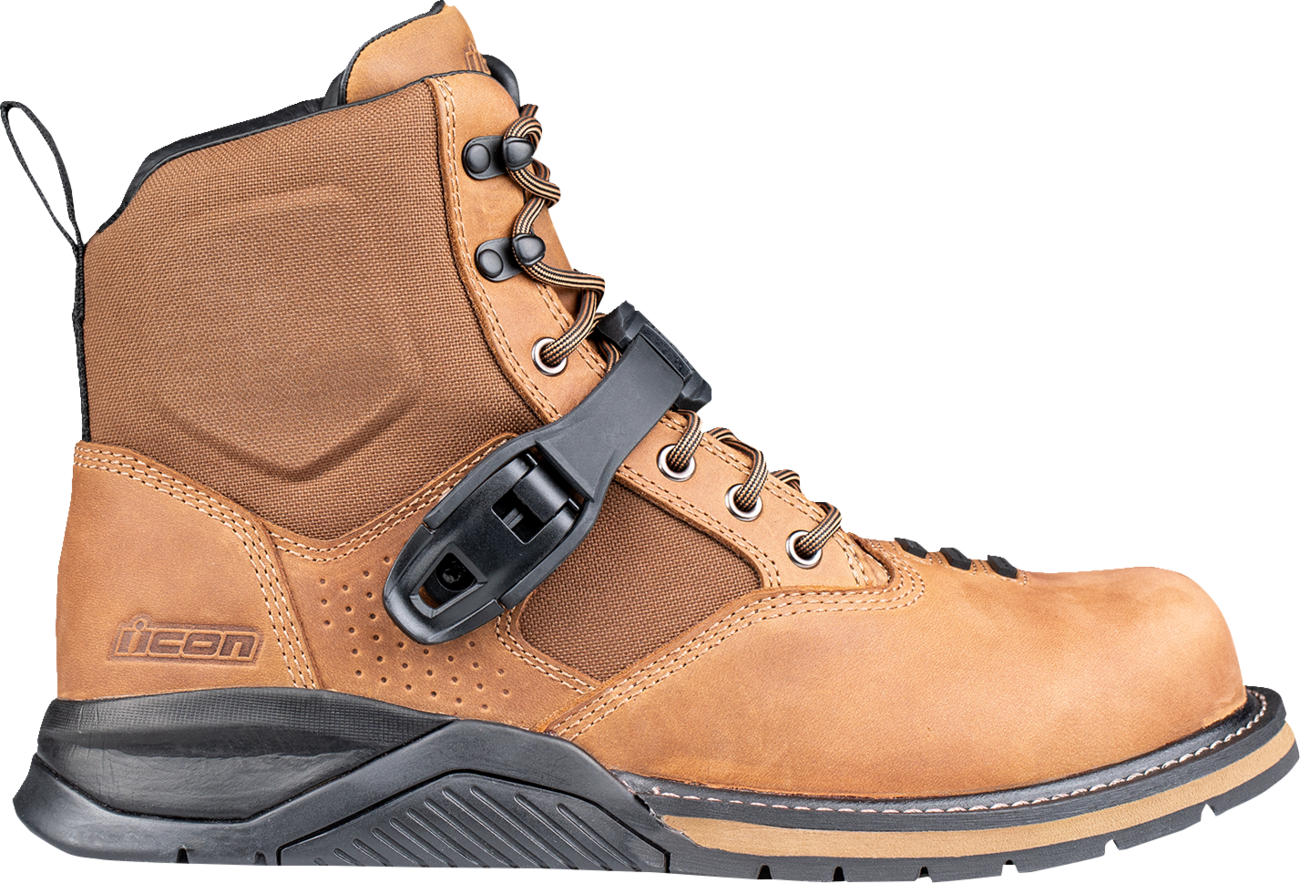 ICON Superduty6 Safety Toe Boots - Brown - US 11.5 3403-1396