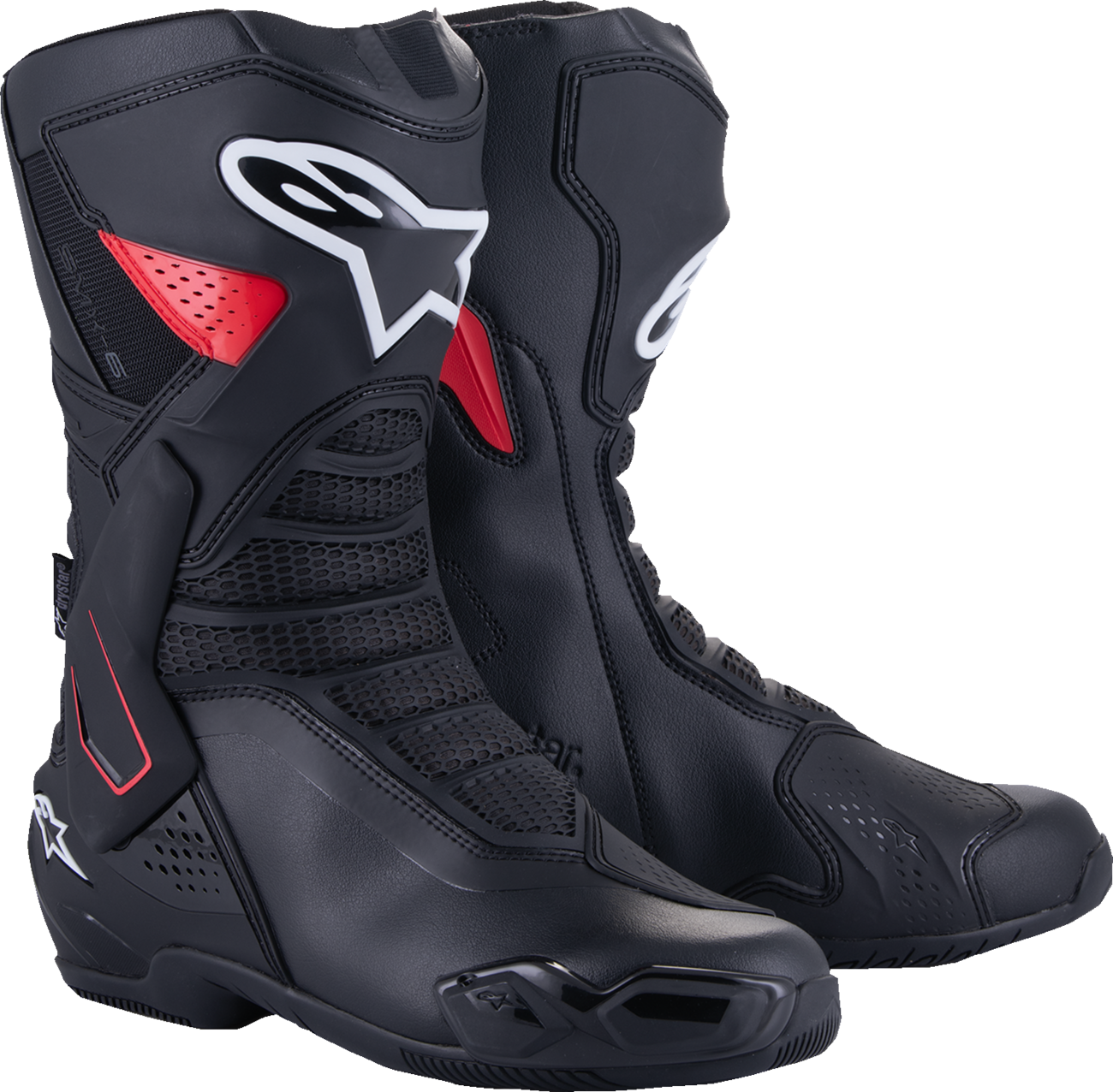 ALPINESTARS SMX-6 V3 Drystar® Boots - Black/Red - US 12/EU 47 2243025-13-47