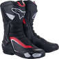 ALPINESTARS SMX-6 V3 Boots - Black/Silver/Red - US 10.5/EU 45 2223025-199-45