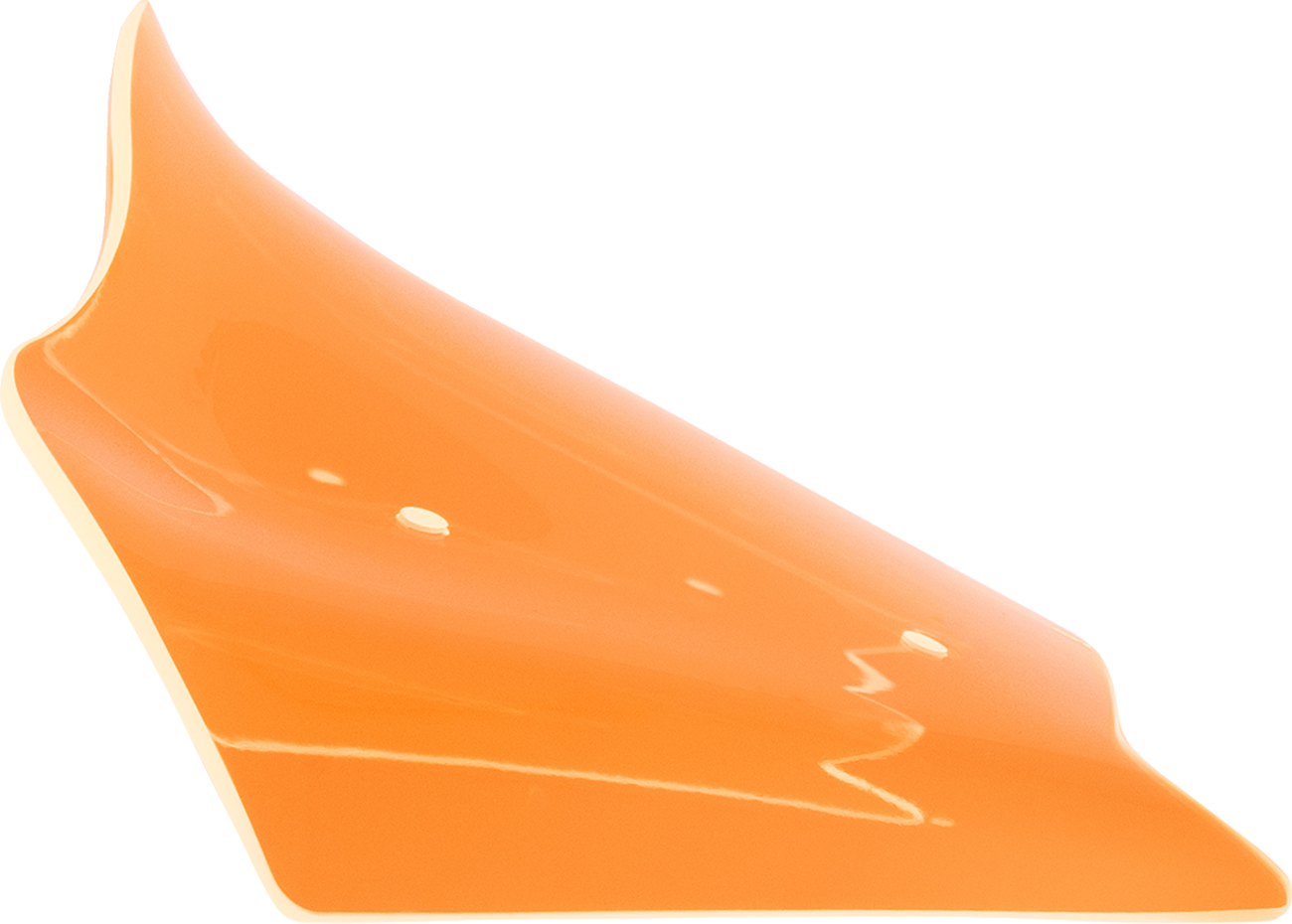 KLOCK WERKS Ice Flare® Windshield - 8" - Orange Ice - FLHX KWW-01-0724