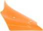 KLOCK WERKS Ice Flare® Windshield - 8" - Orange Ice - FLHX KWW-01-0724