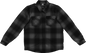ICON Fallblock CX Flannel™ Jacket - Black - Large 2820-6970