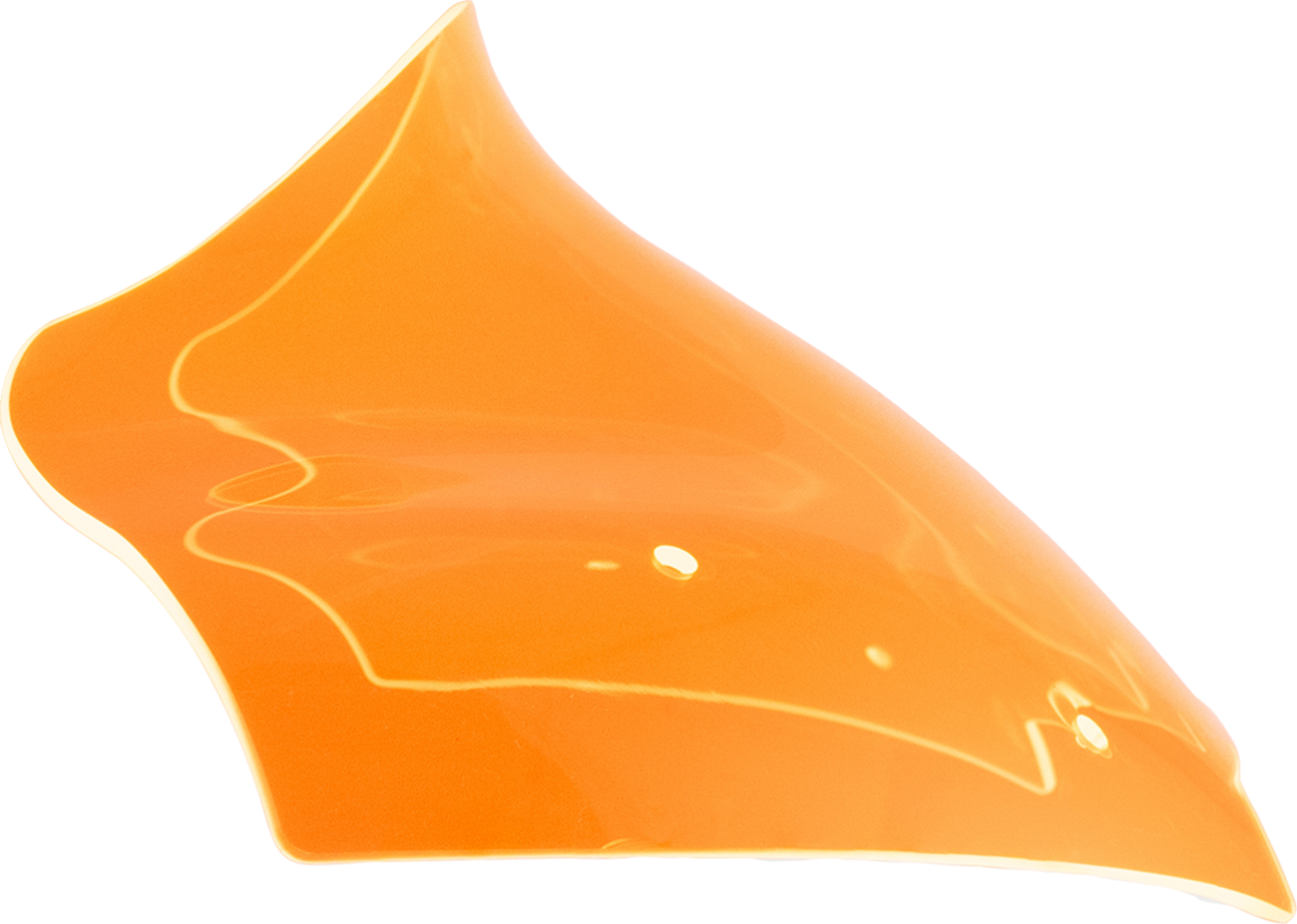 KLOCK WERKS Ice Flare® Windshield - 10" - Orange Ice - '23-'25 FLTRX KWW-01-0711
