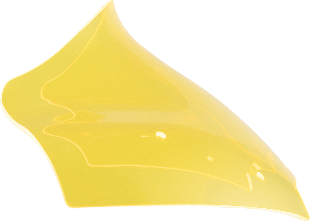 KLOCK WERKS Ice Flare® Windshield - 10" - Yellow Ice - '23-'25 FLTRX KWW-01-0712