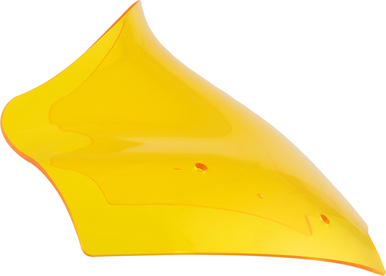 KLOCK WERKS Kolor Flare® Windshield - 10" - Yellow - '23-'25 FLTRX KWW-01-0717