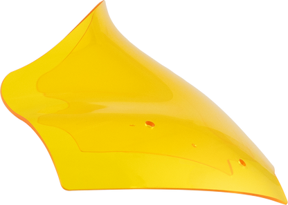 KLOCK WERKS Kolor Flare® Windshield - 10" - Yellow - '23-'25 FLTRX KWW-01-0717