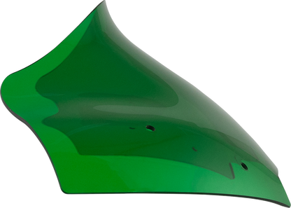 KLOCK WERKS Kolor Flare® Windshield - 10" - Green - '23-'25 FLTRX KWW-01-0718
