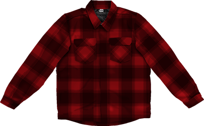 ICON Fallblock CX Flannel™ Jacket - Red - Medium 2820-6975