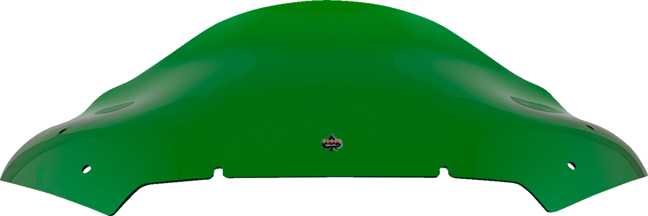 KLOCK WERKS Kolor Flare® Windshield - 10" - Green - '23-'25 FLTRX KWW-01-0718