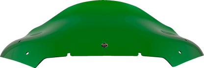 KLOCK WERKS Kolor Flare® Windshield - 10" - Green - '23-'25 FLTRX KWW-01-0718