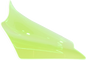 KLOCK WERKS Ice Flare® Windshield - 8" - Green Ice - FLHX KWW-01-0726