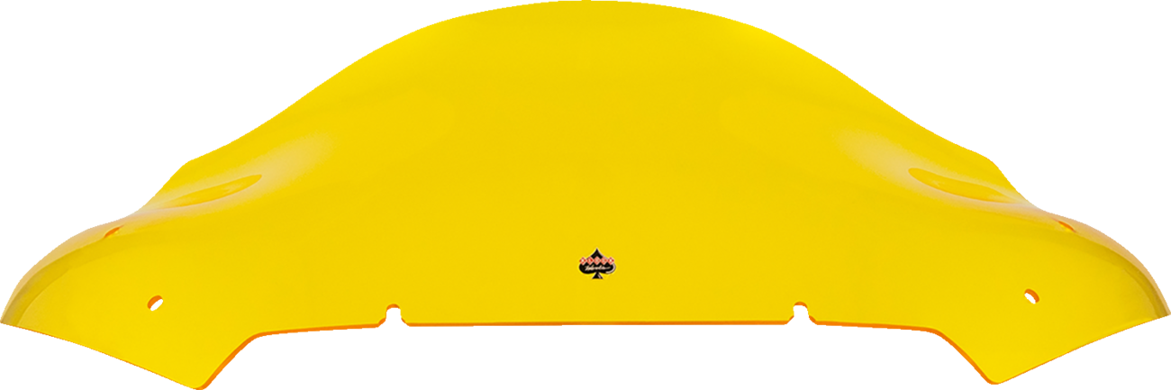 KLOCK WERKS Kolor Flare® Windshield - 10" - Yellow - '23-'25 FLTRX KWW-01-0717