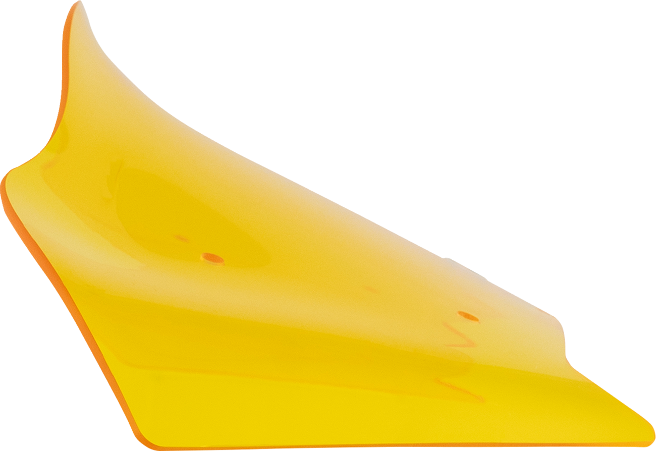 KLOCK WERKS Kolor Flare® Windshield - 8" - Yellow - '23-'25 FLHX KWW-01-0730