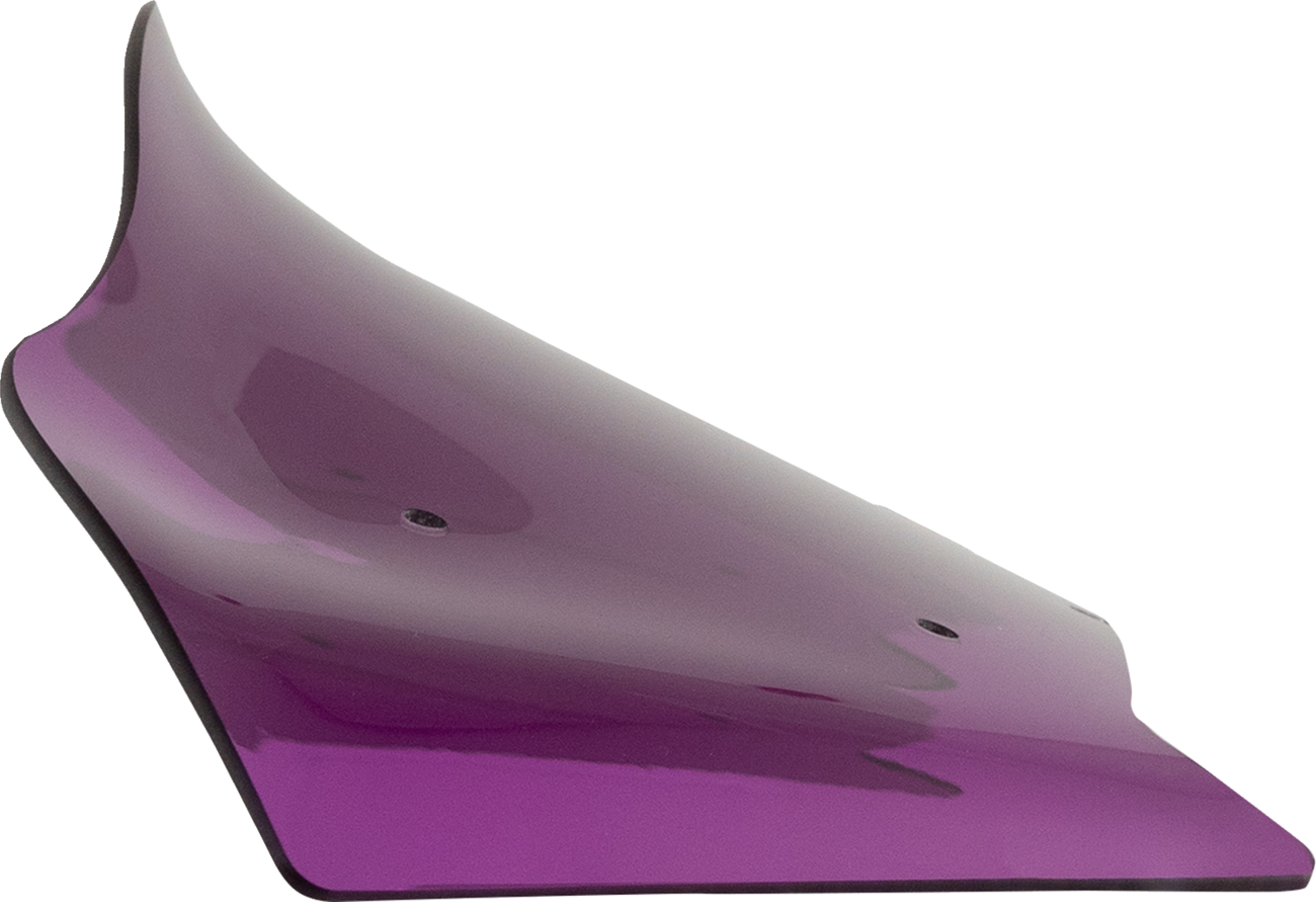 KLOCK WERKS Kolor Flare® Windshield - 8" - Purple - '23-'25 FLHX KWW-01-0733
