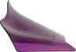 KLOCK WERKS Kolor Flare® Windshield - 8" - Purple - '23-'25 FLHX KWW-01-0733