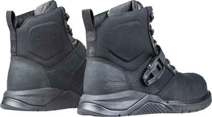 ICON Superduty6 Safety Toe Boots - Black - US 10.5 3403-1382