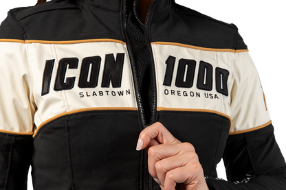 ICON Women's Hella 4™ Jacket - Black - Medium 2822-1678