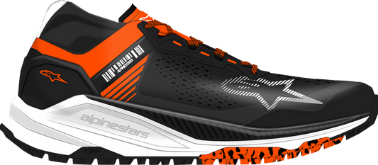 ALPINESTARS Meta XR v2 Shoes - Black/Orange/White - US 10 / EU 43 2654825-134-10